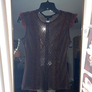 Sheer blouse